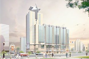 商業(yè)大廈室外效果圖矢量圖 免費下載與建筑勞務(wù)分包應(yīng)用